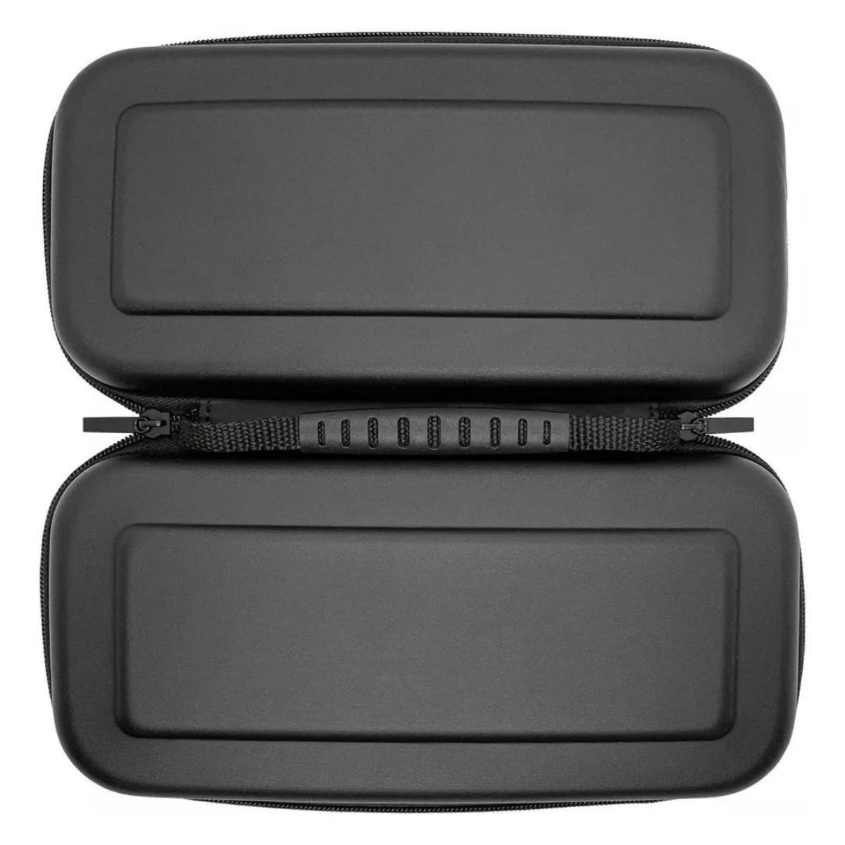 Case Capa Protetora Compativel com Nintendo Switch Oled com Slots Memory Card Estojo Premium Forro Macio e Resistente (Preta)