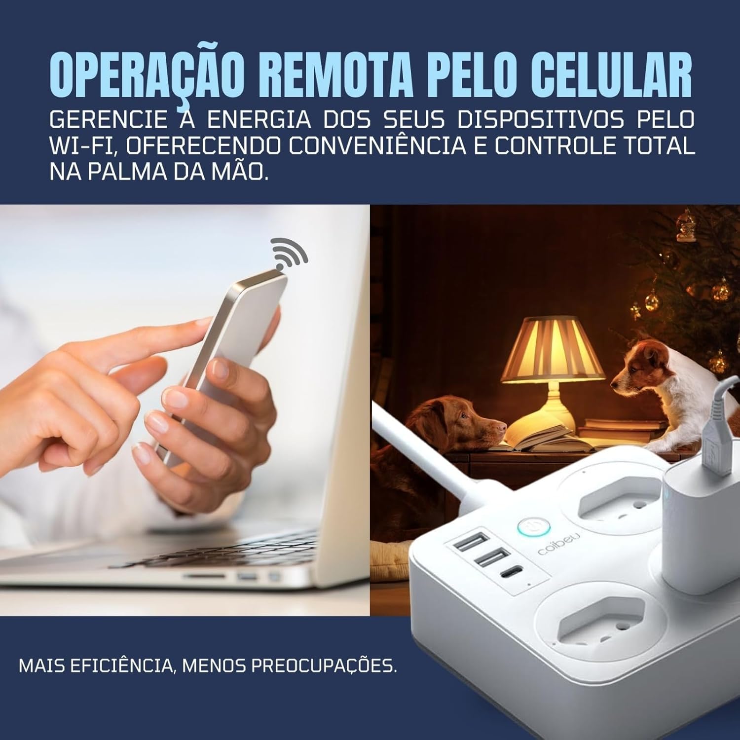 Filtro de Linha Branco Tomada Inteligente Tomada Wifi Tomada Inteligente Wifi Extensão Inteligente Wifi Extensão Tomada Régua Tomada Régua de Energia 3 Tomadas 2 Usb 1 Usb-C Controle pelo Celular