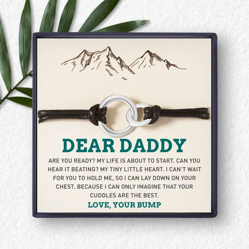 Expecting Dad Bracelet, Soon To Be Dad Bracelet, Father To Be Gift